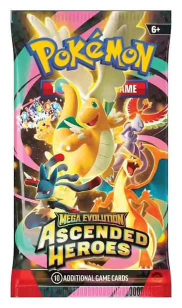 Contenido de Sobre Ascended Heroes — Español