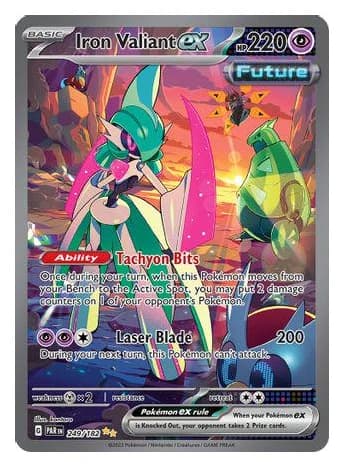 Contenido de Iron Valiant ex — Perfect Order — Inglés
