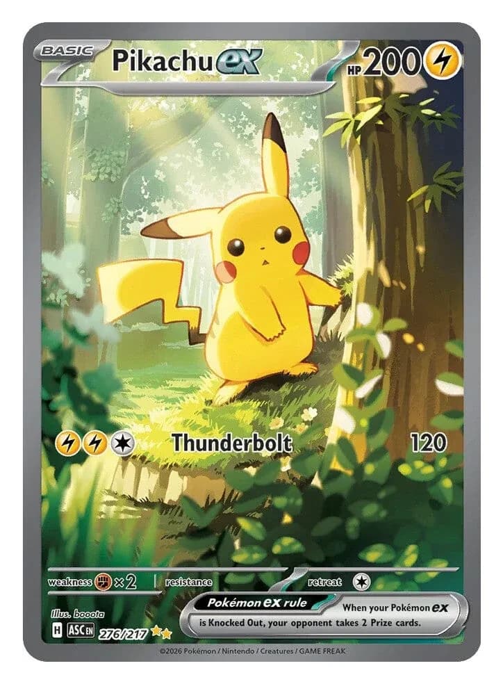 Contenido de Pikachu — Ascended Heroes — Español